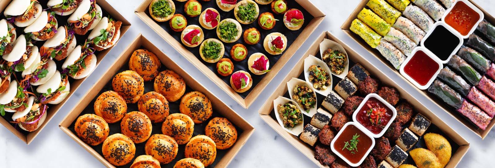 Finger Food Catering in Sydney Vanilla Blue